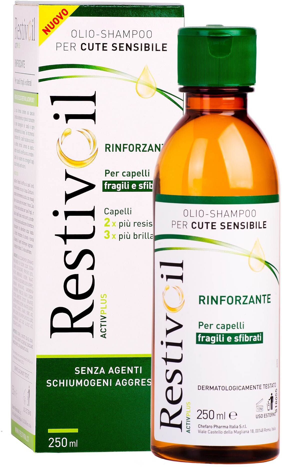 Restivoil Shampoo Activplus Rinforzante 250ml