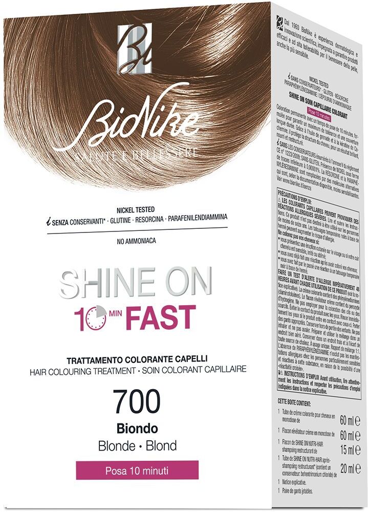 Bionike Shine On Fast Tinta Per Capelli Biondo 700