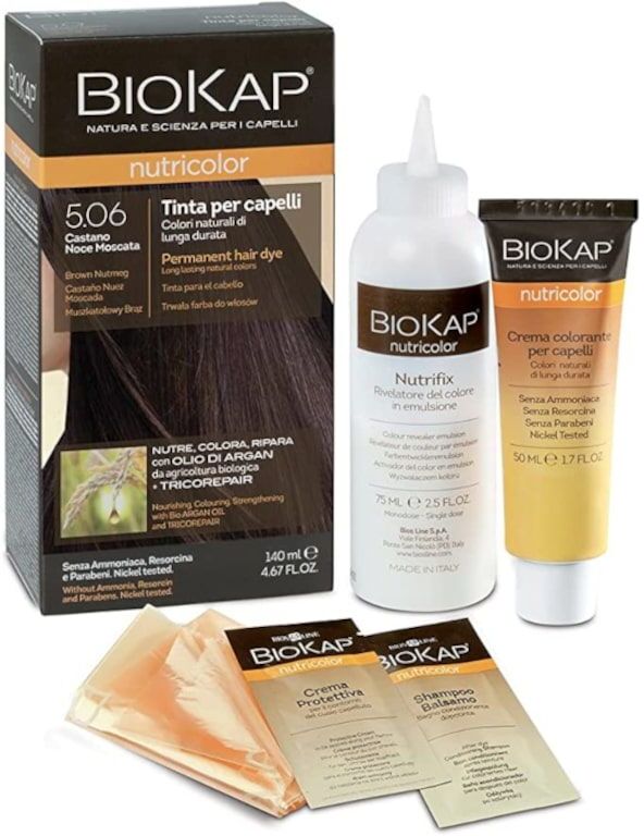 Biokap Nutricolor Tinta Capelli 5.06 Castano Noce Moscata