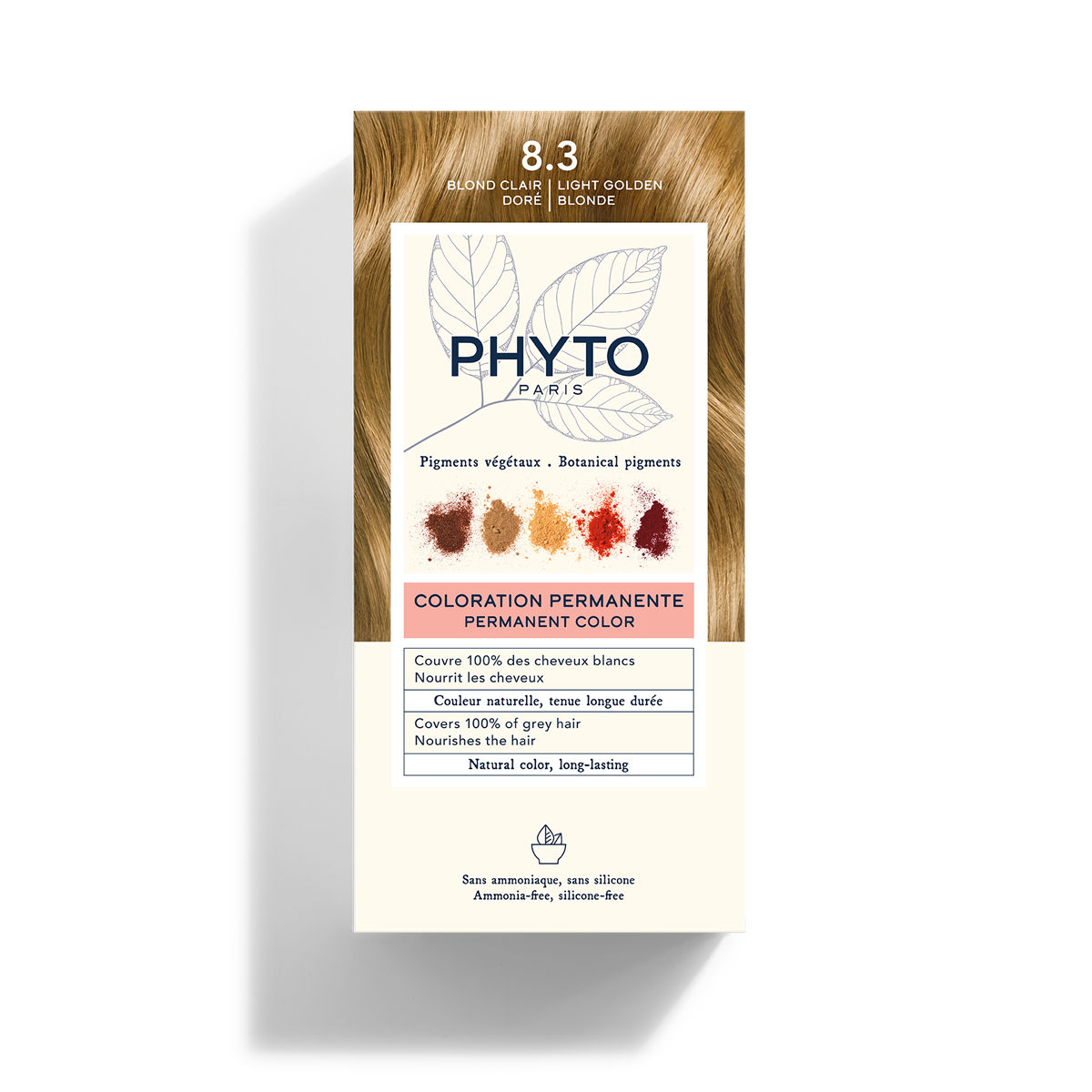 Phyto Phytocolor Kit Colorazione Capelli 8.3 Biondo Chiaro Dorato
