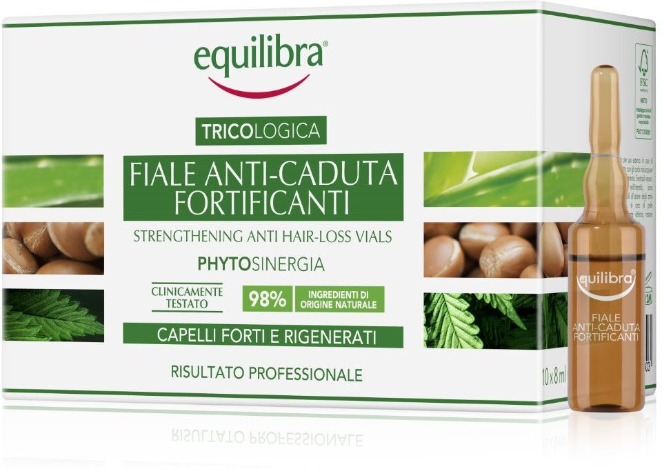 Equilibra Tricologica Fiale Anticaduta Fortificanti 10x8ml