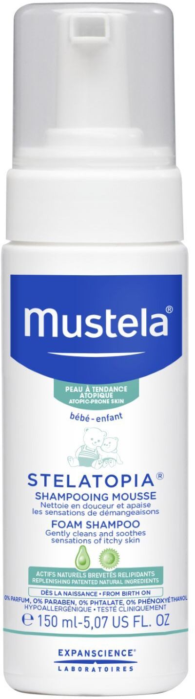 Mustela Stelatopia Shampoo Mousse 150ml