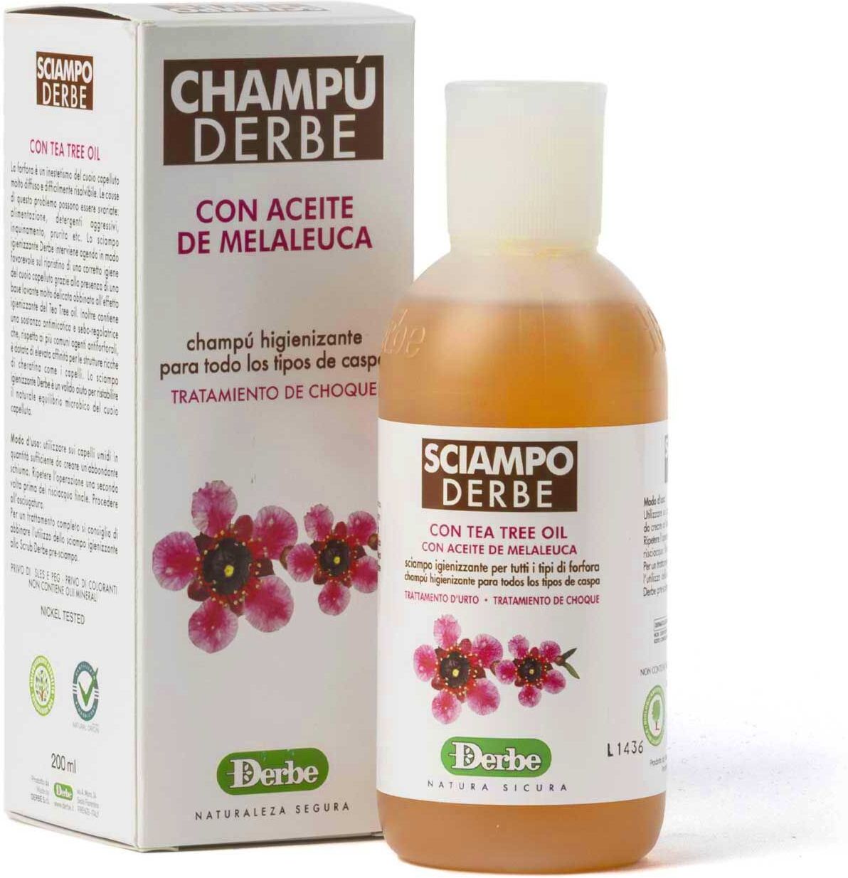 Derbe Shampoo Igienizzante Antiforfora 200ml