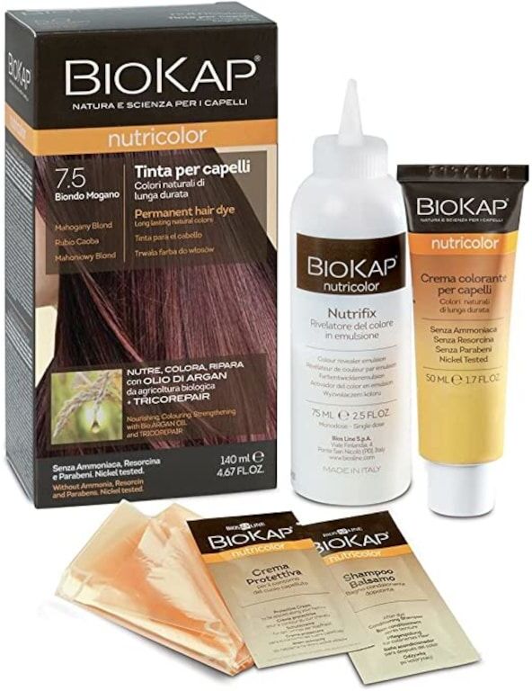 Biokap Nutricolor Tinta Capelli 7.5 Biondo Mogano