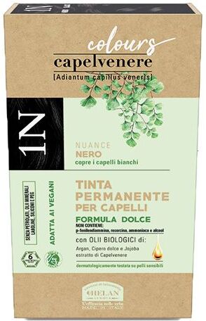 Helan Capelvenere Colours Tinta Capelli Permanente 1n Nero