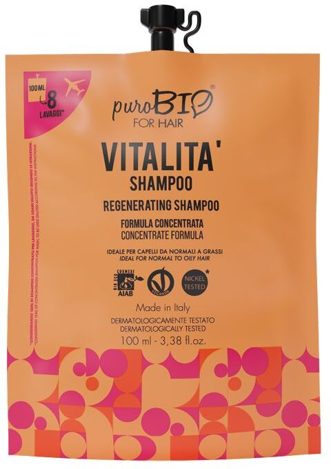 Purobio For Hair Shampoo Vitalità 100ml