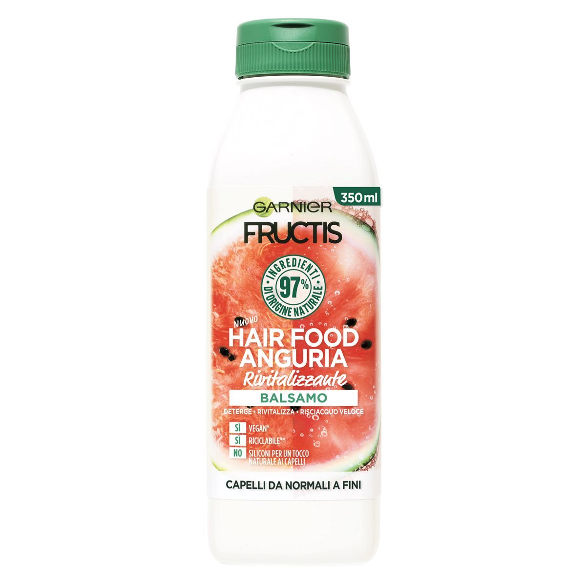 Garnier Fructis Hair Food Balsamo Anguria Rivitalizzante 350ml