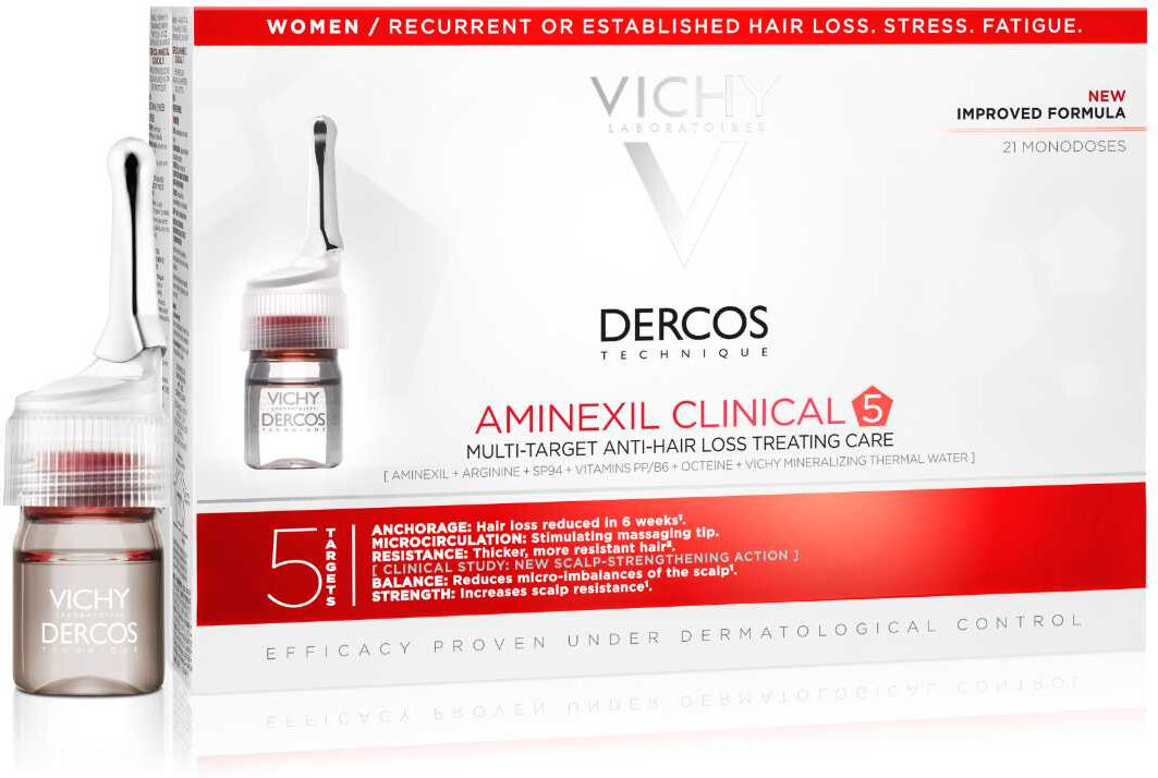 Vichy Dercos Aminexil Trattamento Anticaduta Donna 21 Fiale Da 6ml