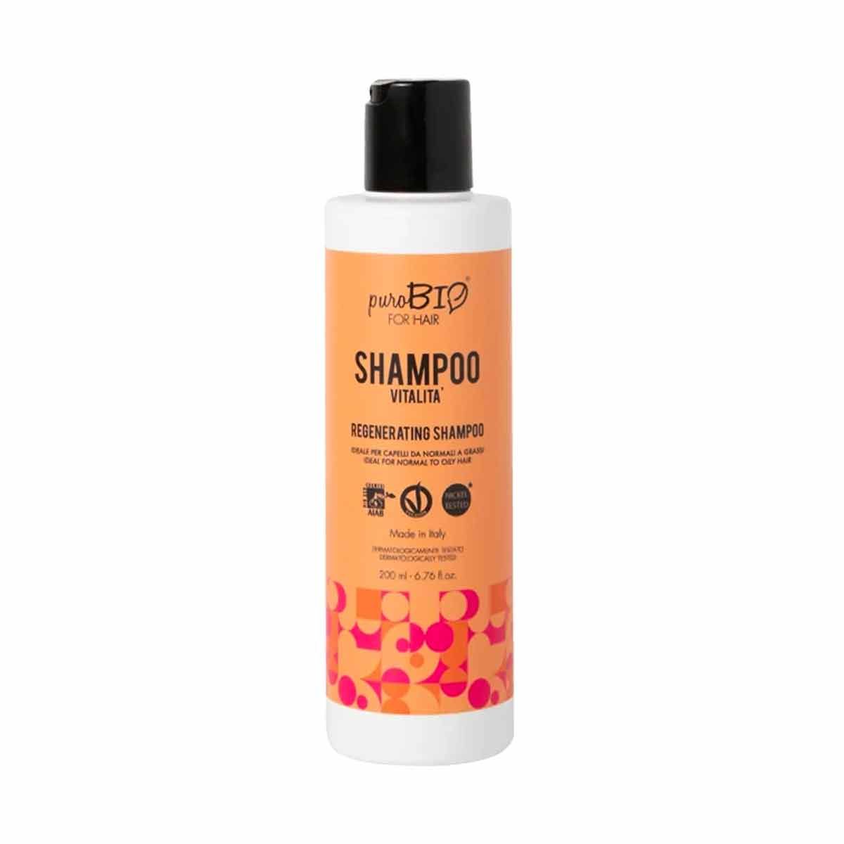 Purobio For Hair Shampoo Vitalità 200ml