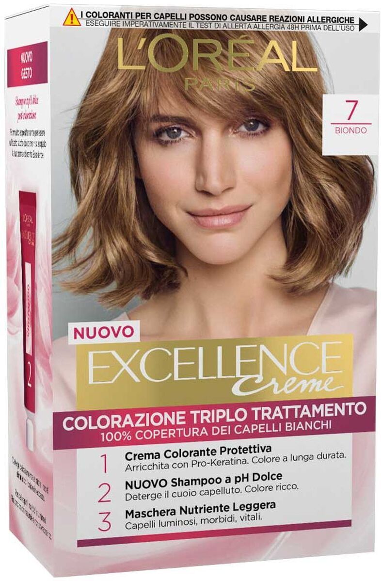 L'Oreal Crème Colorazione Permanente 7 Biondo