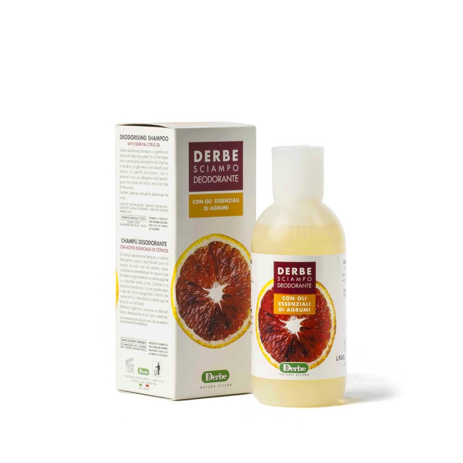 Derbe Shampoo Deodorante Agrumi 200ml