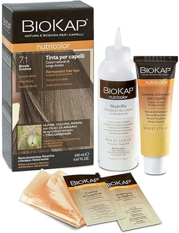 Biokap Nutricolor Tinta Capelli 7.1 Biondo Svedese