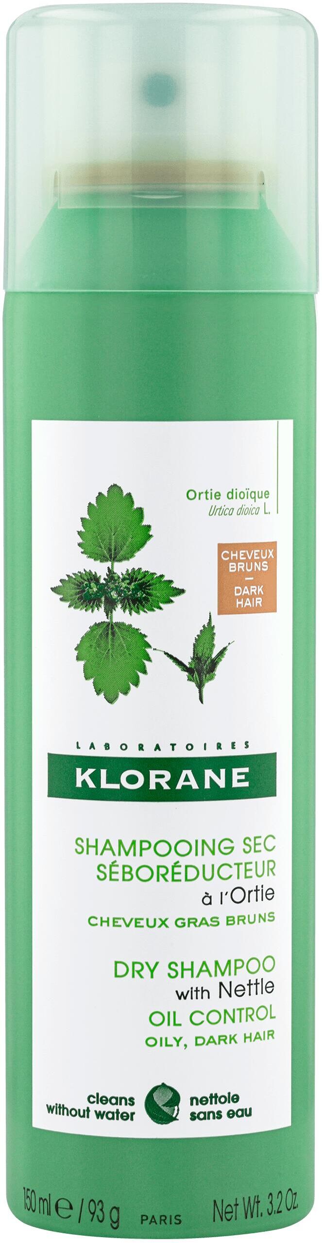 Klorane Shampoo Secco Ortica Teintè 150ml