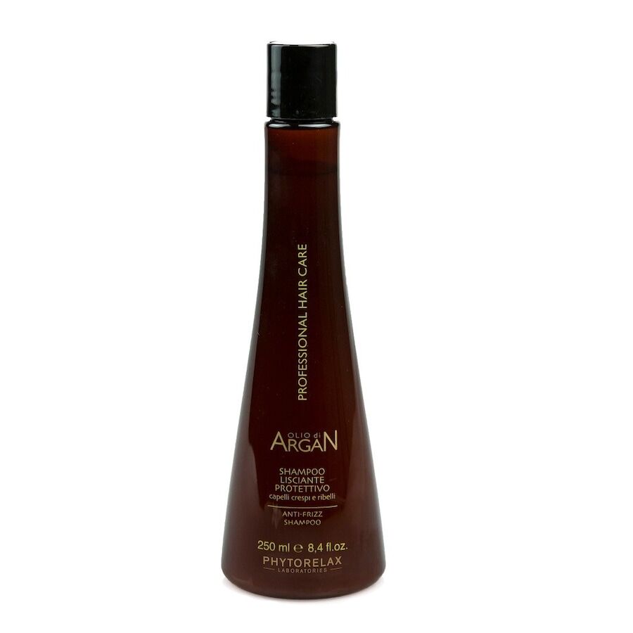 phytorelax - olio di argan professional hair care shampoo anticrespo lisciante 250 ml female