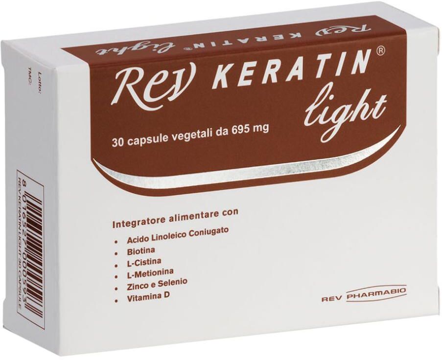 Rev Pharmabio Srl Rev Keratin Light 30cps