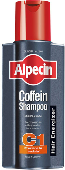 WOLFF Alpecin Energizer C1 Shampoo anticaduta alla Caffeina 250 ml