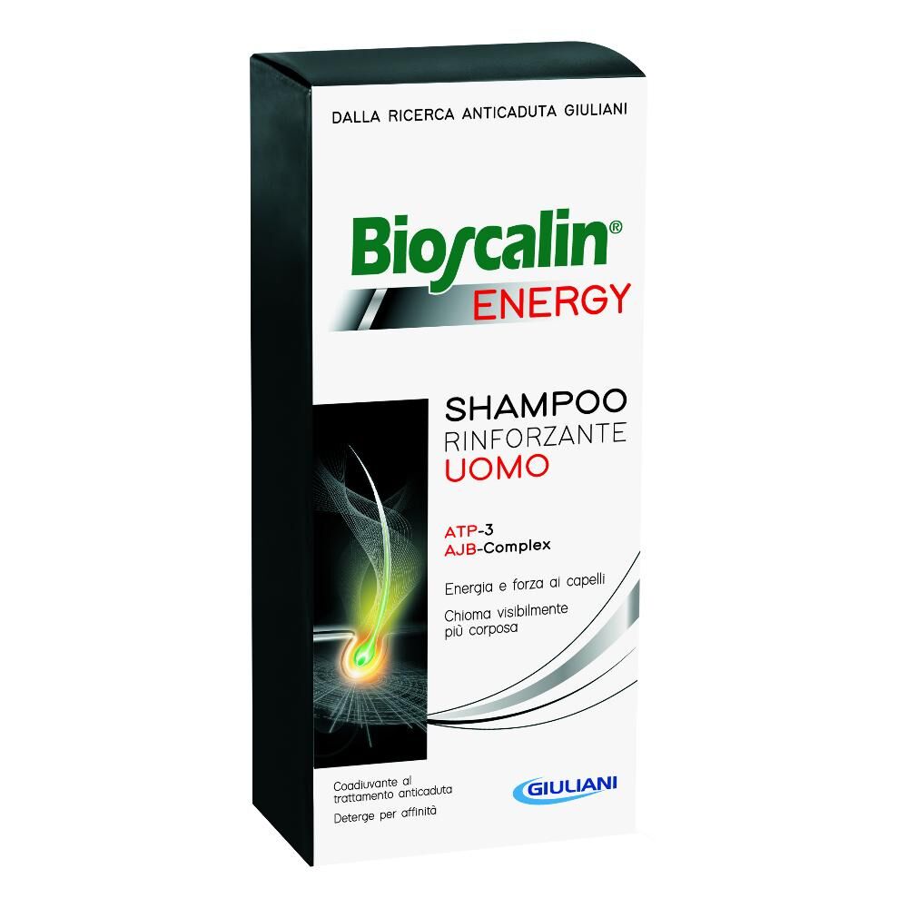 GIULIANI Bioscalin Uomo Energy R-Plus Shampoo Anticaduta Trattamento  Capelli 200 ml