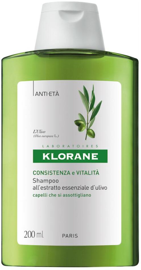 Klorane Capelli Ulivo Shampoo Anti-Età Nutriente Rivitalizzante 200 ml