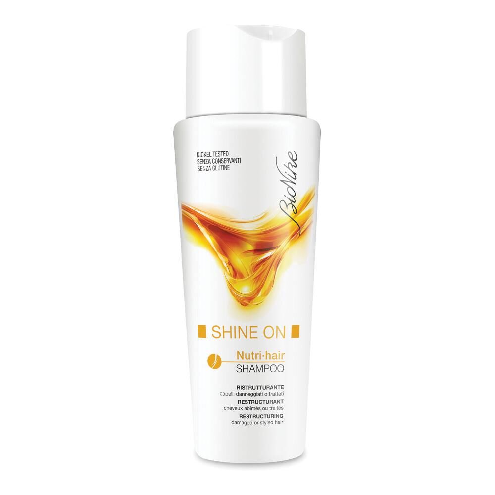 Bionike Shine ON Shampoo Ristrutturante Capelli Danneggiati Trattati 200ml