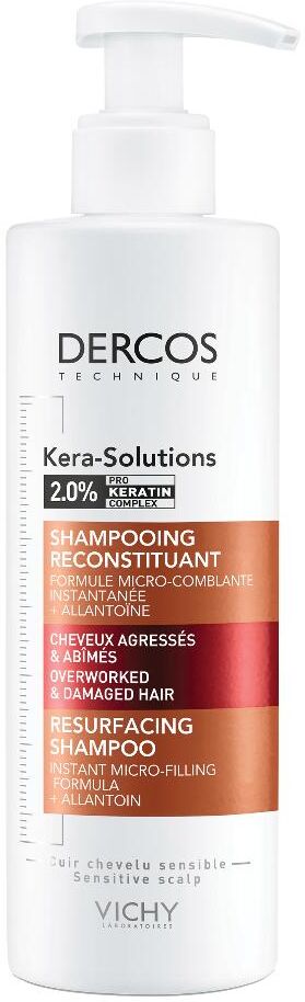 Kerasol Dercos Technique Kera Solution Vichy  Shampoo Ristrutturante 250 Ml