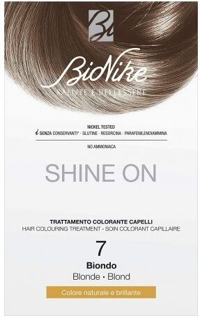 Bionike shine on biondo 7 tinta per capelli