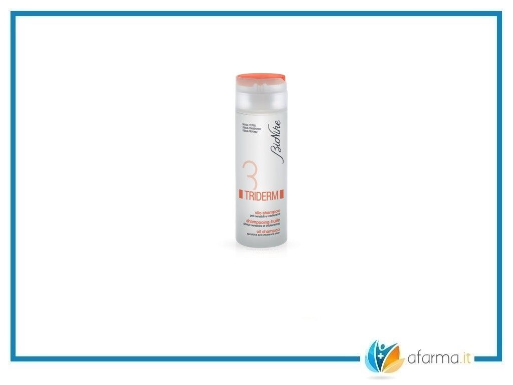 Bionike Triderm olio shampoo protettivo 200ml
