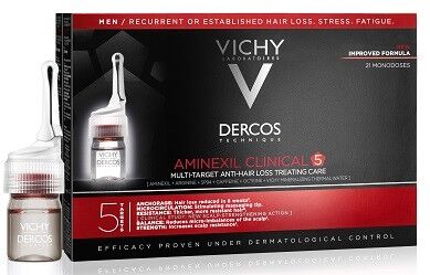 Vichy Dercos Aminexil Intensive 5 Uomo 21 fiale