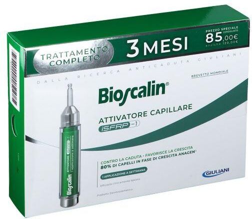 Bioscalin Attivatore Capillare ISFRP-1 per Contrastare la Caduta dei Capelli 2x10ml