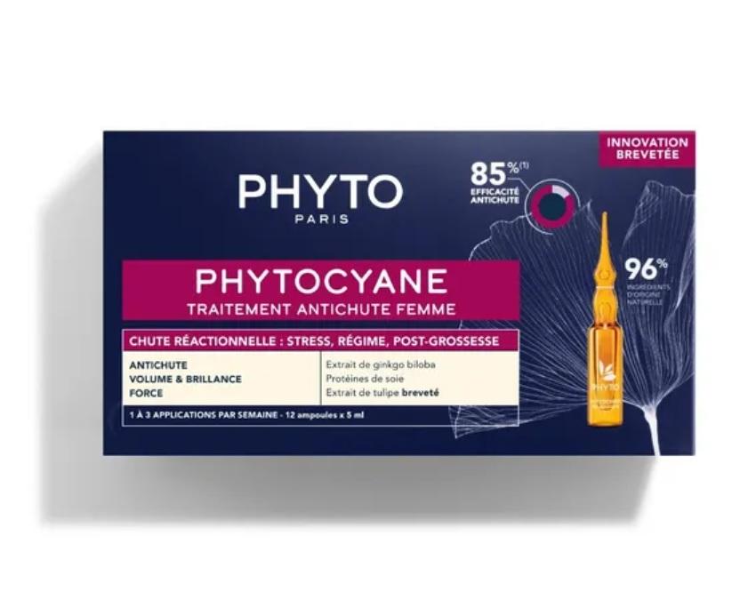 Phyto Phytocyane Trattamento Anti Caduta Temporanea Donna 12 Ampolle