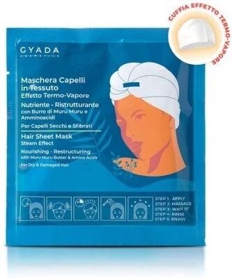 gyada cosmetics Maschere Maschera Capelli in Tessuto n.1 Nutriente e Ristrutturante