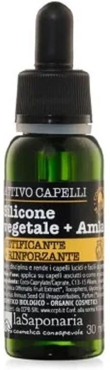 la saponaria Styling Attivo Capelli Setificante Silicone Vegetale + Amla