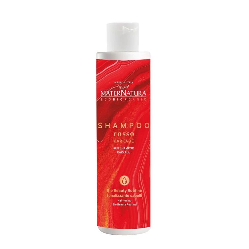 maternatura Riflessanti capelli Shampoo Tonalizzante Rosso Karkadè