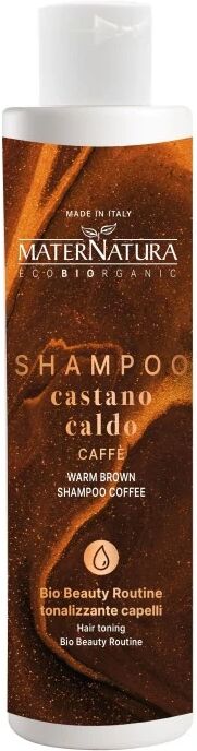 maternatura Riflessanti capelli Shampoo Tonalizzante Castano Caldo Caffè