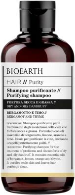 bioearth Shampoo antiforfora Shampoo Purificante Antiforfora Hair 2.0