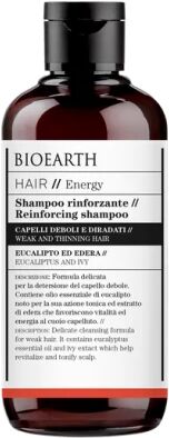 bioearth Shampoo Capelli Deboli Shampoo Rinforzante Hair 2.0