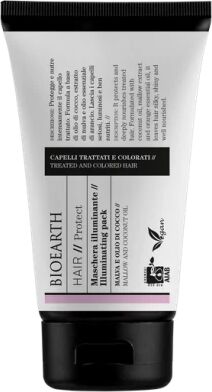 bioearth Maschere Maschera Illuminante con Olio di Cocco