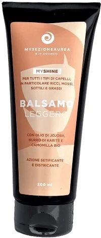 my sezione aurea Balsamo Capelli Lisci Balsamo Leggero My Shine