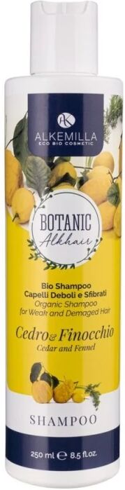 Alkemilla Shampoo Capelli Deboli Shampoo Bio Cedro e Finocchio