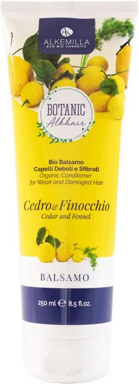 Alkemilla Balsamo Capelli Secchi e Trattati Balsamo Capelli Bio Cedro e Finocchio