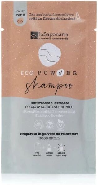 la saponaria Shampoo Capelli Secchi e Trattati Shampoo in polvere Rinforzante e Idratante