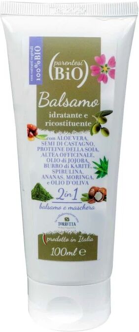 parentesi bio Balsamo Capelli Secchi e Trattati Balsamo Idratante e Ricostituente 2 in 1 100 ml