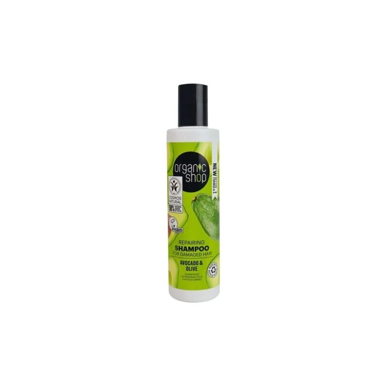 organic shop Shampoo Capelli Secchi e Trattati Shampoo Ristrutturante Olio d'Oliva e Avocado