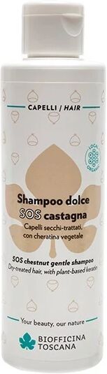 biofficina toscana Shampoo Capelli Deboli Shampoo SOS alla Castagna