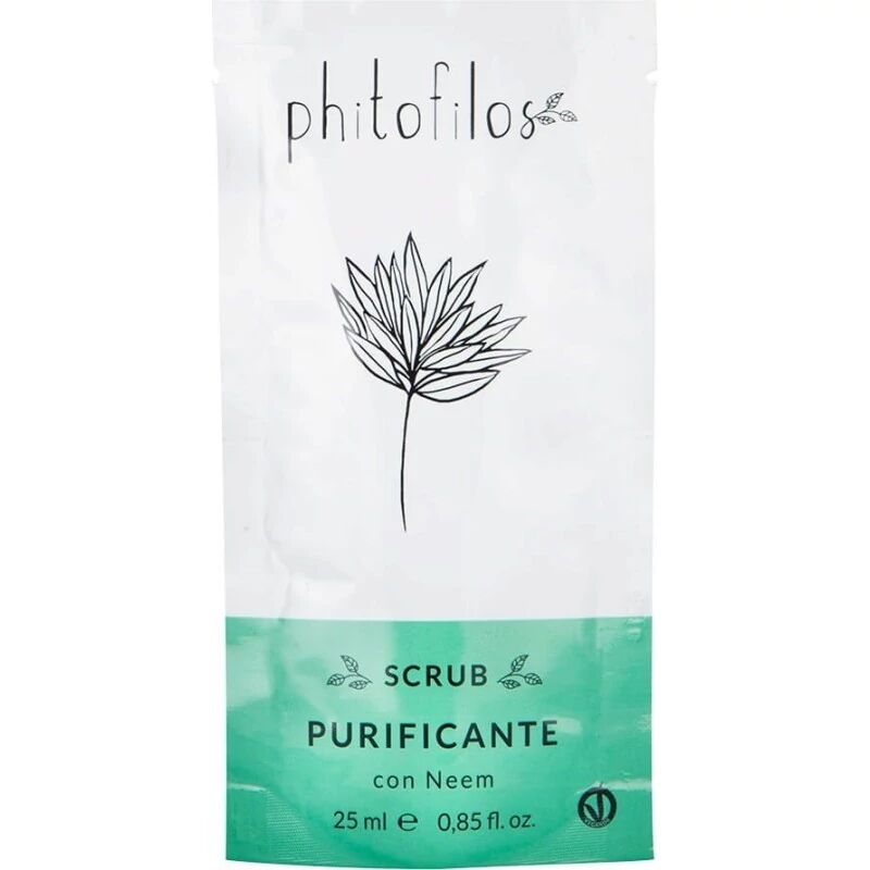 phitofilos Scrub e lavaggi alternativi Scrub Purificante con Neem 25 ml