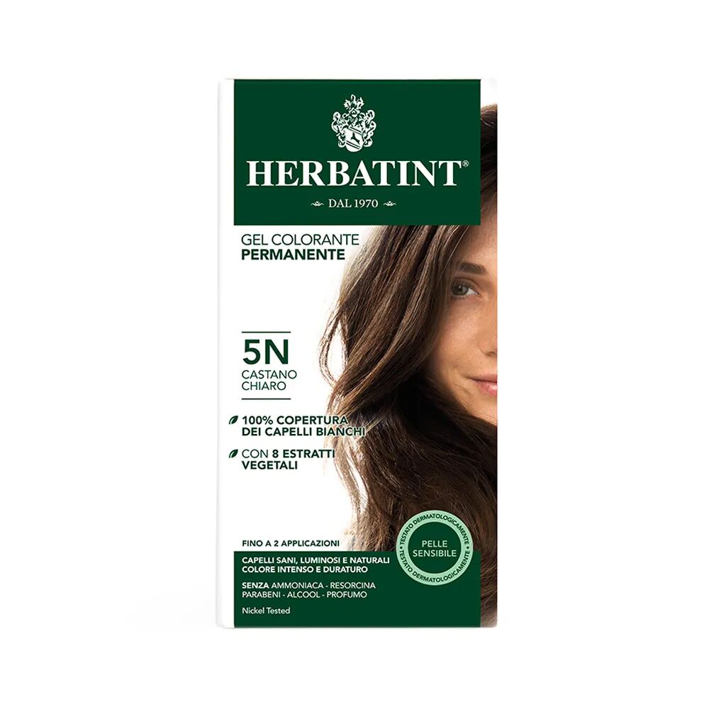 Herbatint Tintura Capelli Gel Permanente 5N Castano Chiaro 150 ml