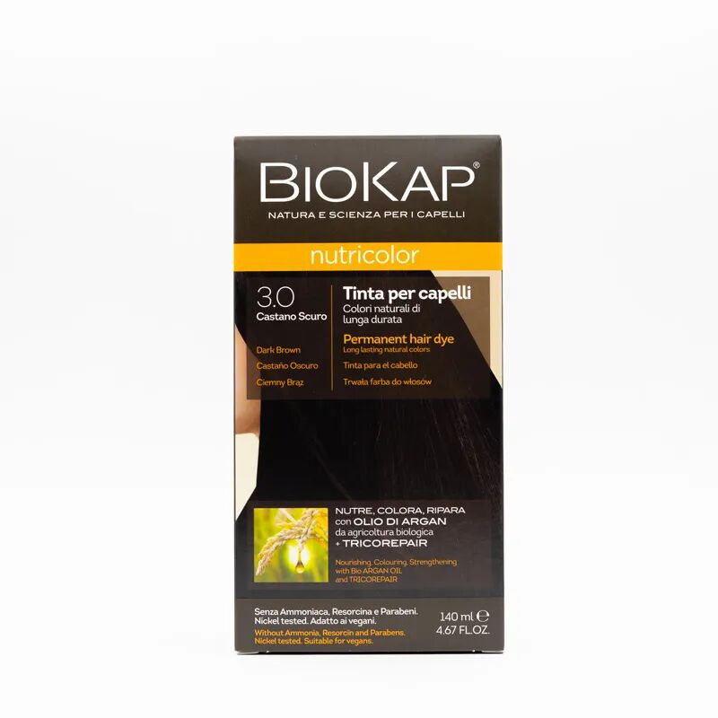 BIOKAP Nutricolor 3 Tinta Per Capelli Castano Scuro