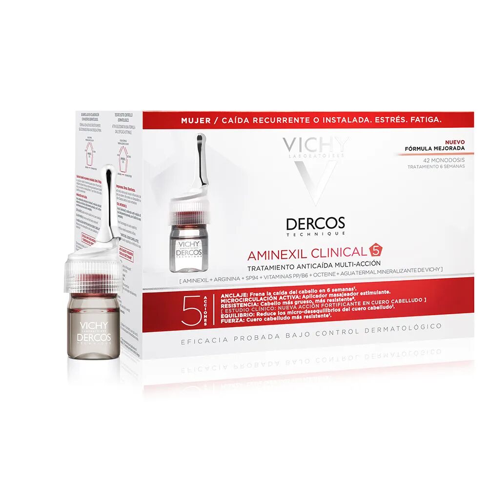 Vichy Dercos Aminexil Intensive 5 Trattamento Anticaduta Donna 42 Fiale