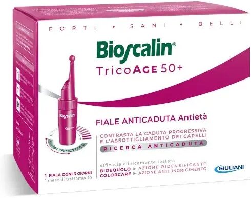 Bioscalin TricoAge 50+ Fiale Anticaduta Antietà Donna PROMO 10 Fiale