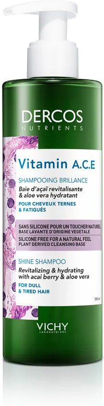 Vichy Dercos Nutrients Vitamin ACE Shampoo Illuminante 250 ml