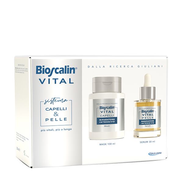 Bioscalin Vital Sistema Capelli & Pelle Maschera Capelli + Siero Rinnovatore